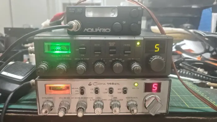 Rádio PX Cobra 148 GTL Phillipinas todo original 05/1990