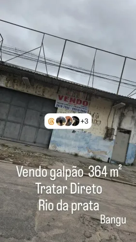 Galpão Bangu Rio da Prata 364m2