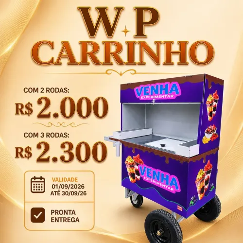 Carrinho de açaí
