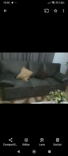 VENDO SOFÁ DE 2 E 3 LUGARES