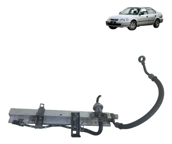 Flauta Combustivel Bico Injetor Honda Civic 1.6 1996 2000
