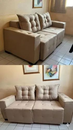 Entrega Imediata de Sofá Retrátil com Frete grátis!!