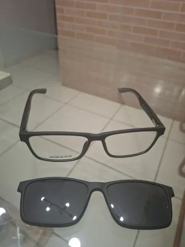 Óculos clipon unissex