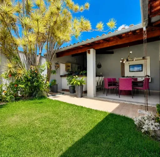 vende se casa 3 quartos mobiliada