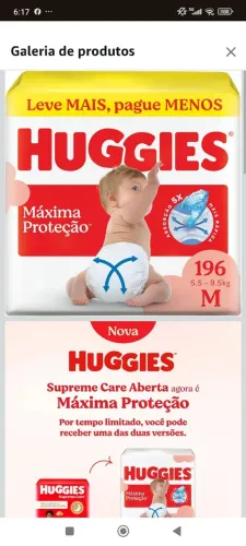 Fralda Huggies 