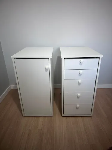 GABINETES MDF GAMER - UM COM GAVETA E OUTRO SEM