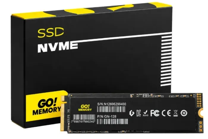 Ssd M.2 Nvme 2280 Go! Memory De 128gb