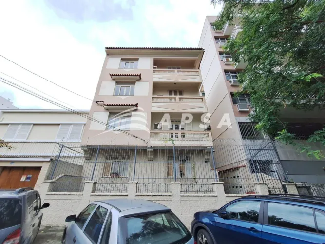 EXCELENTE APARTAMENTO COM 79M², PINTURA NOVA, DE FUNDOS, SALA, 2 QUARTOS, BANHEIRO SOCIAL,