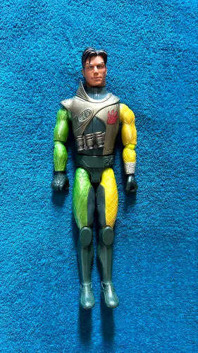 Boneco Max Steel mergulhador articulado