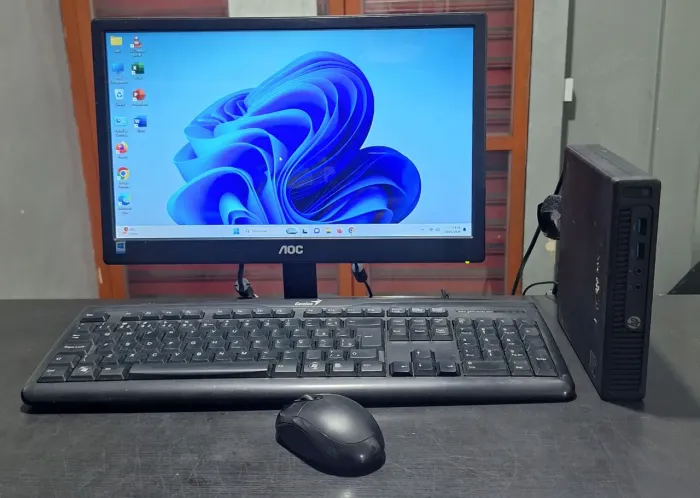 PC COMPLETO INTEL CORE i3 SSD 120GB 8GB DE MEMÓRIA RAM WINDOWS 11 64BITS!!