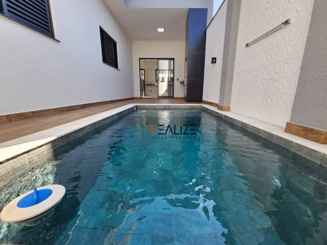 Casa Nova com Piscina Privativa e Projeto Moderno Jardim Bom Sucesso | Indaiatuba/SP