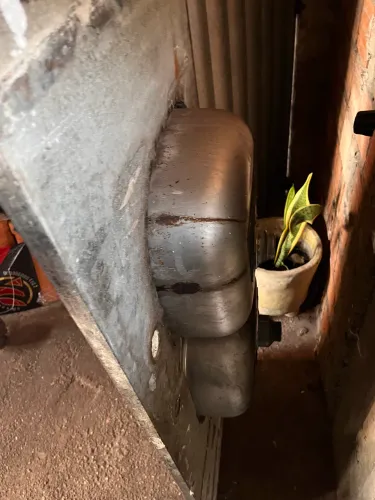 PIA DE INOX DUPLA COM PEDRA DE MÁMORE preta 