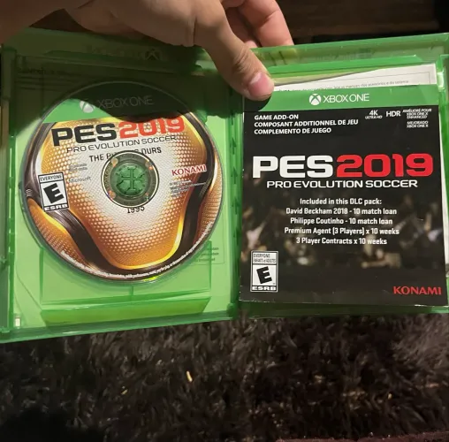 PES 2019 XBOX ONE midia fisica