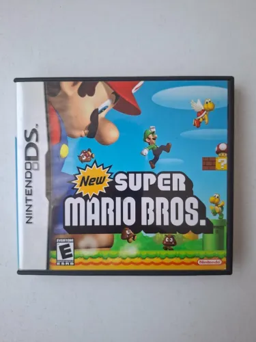 Jogo New Super Mario Bros- Nintendo DS - Com caixa
