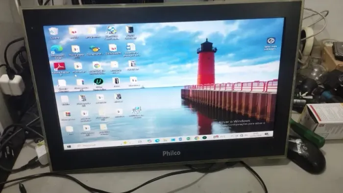 monitor led Philco 19" HDMI sem base