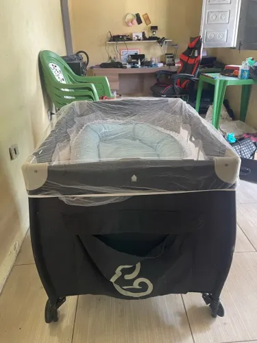 Chiqueirinho que vira berço 2 em 1