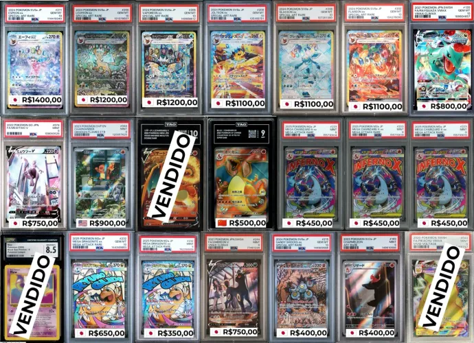 Carta Pokémon Graduadas PSA TAG