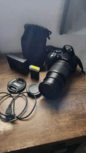 KIT COMPLETO - Nikon D3100 + Lente 18-140mm + acessórios