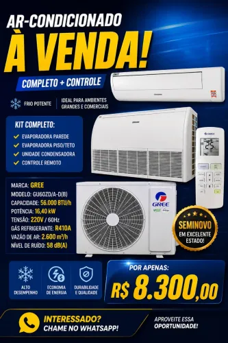 Ar condicionado 56000 btus