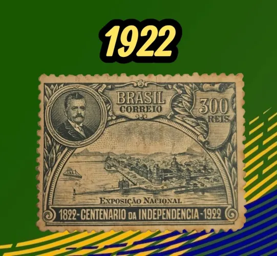SELO BRASILEIRO DE 1922