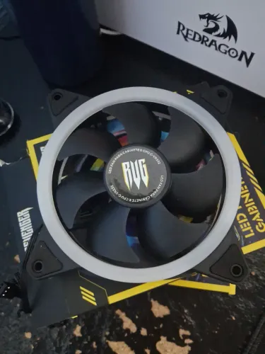 Kit Fan Ravenger novo nunca usado