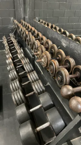 Jogo de de dumbbell de ferro