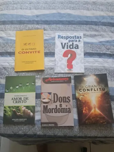 Kit de 5 livros de Espiritualidade