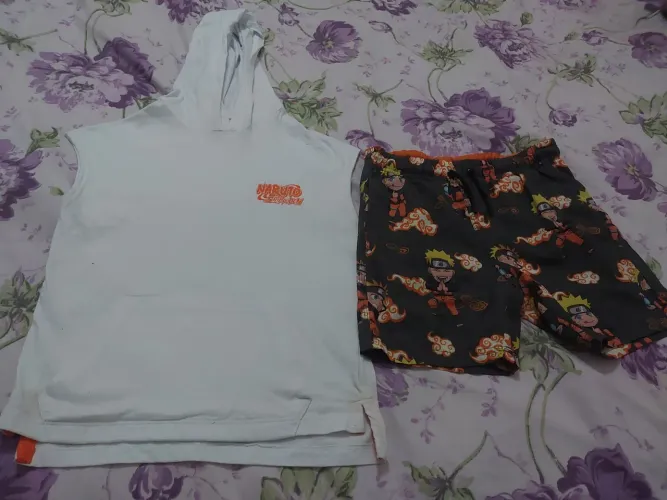 Conjunto Shorts e camisa