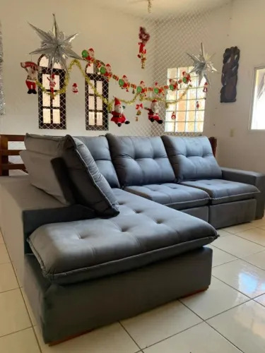 SOFÁ RETRÁTIL COM CHAISE 3.00X2.00 (ÚLTIMA PEÇA)