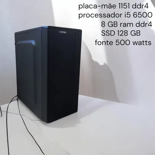 Cpu Intel Core i5 6500 SSD 120gb 8gb de ram ddr4