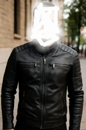 Jaqueta couro ecológico tamanho P