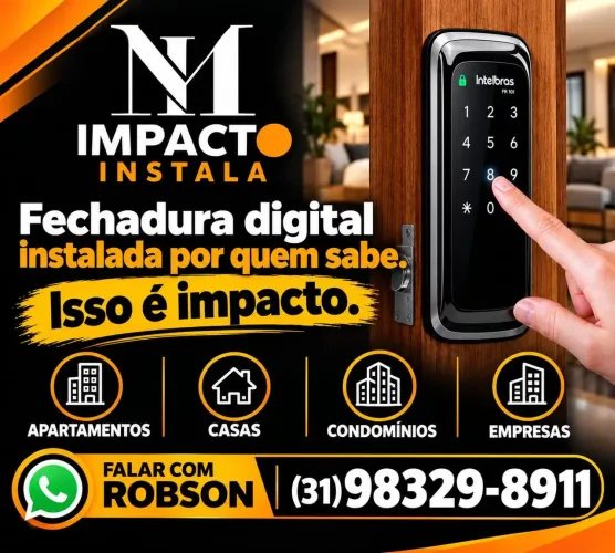 Instalação de Fechaduras Digitais