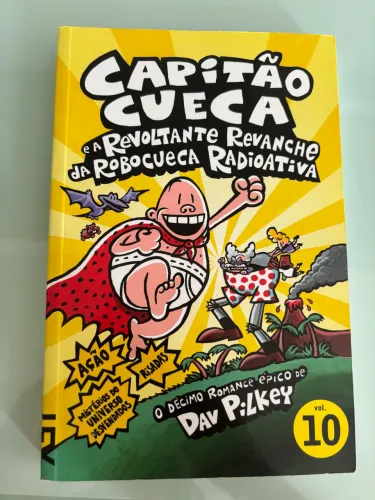 Livro Capitão Cueca Volume 10