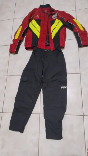 Kit jaqueta motoqueiro 