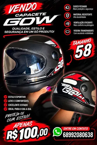 Capacete Gow