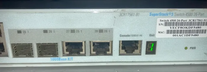 Switch 3COM 4500 3CR17561-91