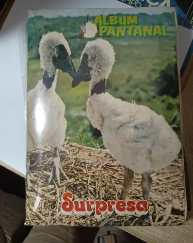 Álbum Nestlé Surpresa Pantanal completo
