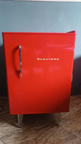 Frigobar Brastemp Retrô Vermelho - 76L / Perfeito Estado
