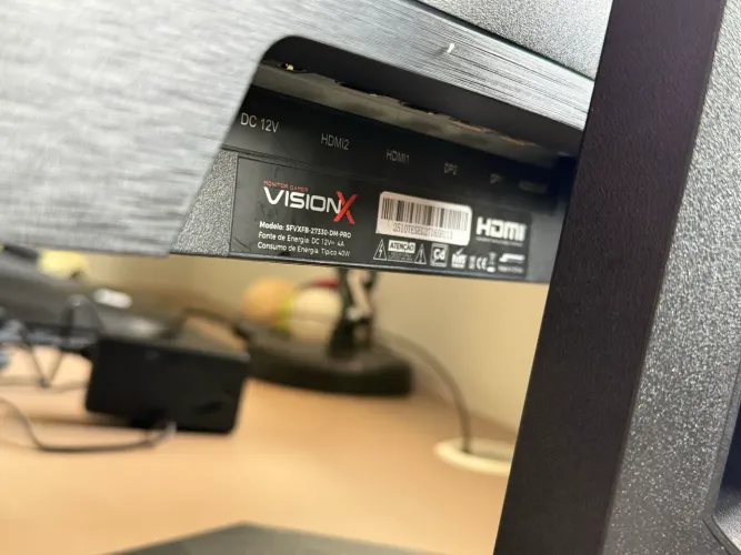 Monitor Gamer SuperFrame VisionX 27 Pol Dual Mode 4K Ultra hd 165Hz / Full Hd 330Hz