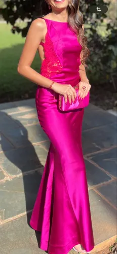 Vestido de festa Pink