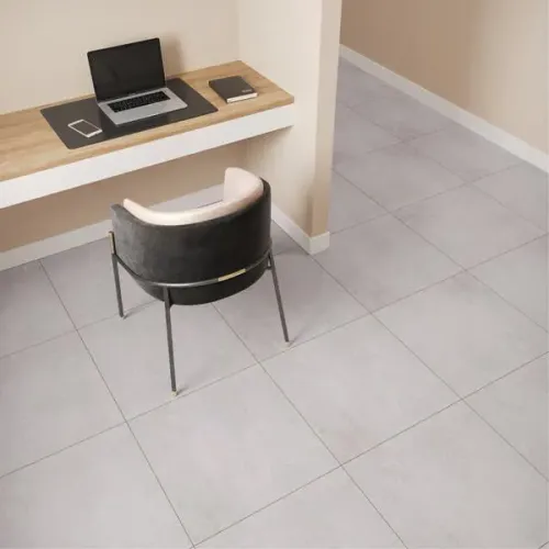 Porcelanato Cimentício Acetinado Interno Borda Reta 60x60cm Cemento Grigio Biancogres