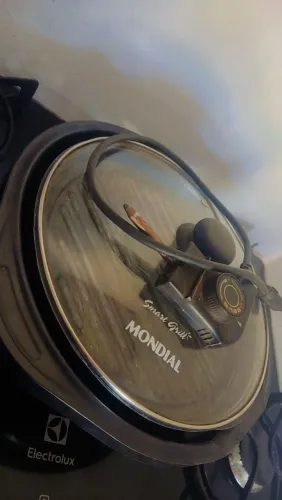 Mondial: Smart grill vendo por 180$ motivo não uso mais fica mais tempo e parada!