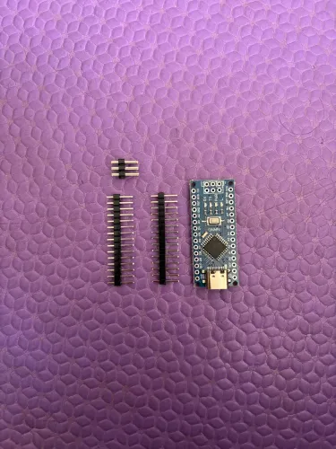 Placa Arduino Nano V3 ATmega328P USB-C + Pinos - Nova