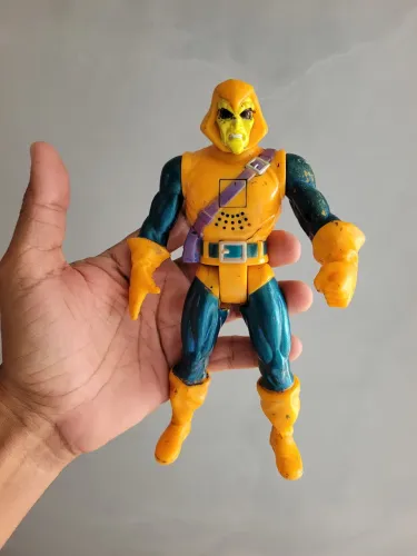boneco do Duende Macabro (Hobgoblin) da linha Marvel de 1990-1998, fabricado pela Toy Biz.