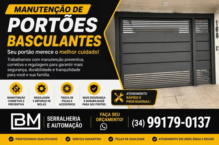 Serralheria e motor de portão 