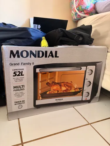 Forno elétrico Mondial 52L