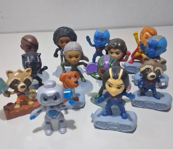 Mcdonald's boneco colecionável lote com 14 unidades