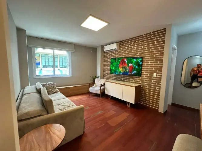 Apartamento mobiliado para locação Rua Bolívar | Copacabana