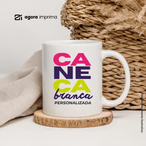 CANECA DE CERÂMICA PERSONALIZADA