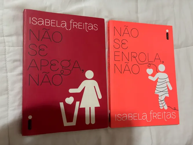 Livros: ?Não se apega, não? + ?Não se enrola, não?